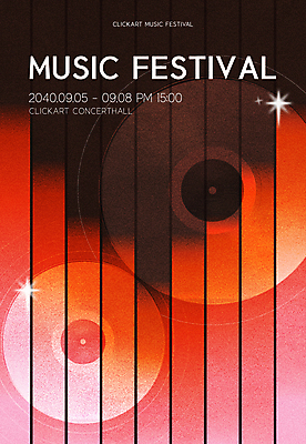 템플릿 디자인 영어 포스터 추상 타이포그라피 사람없음 빨간색 반짝임 유행 콘서트 음반 그라데이션 음악축제 이미지템플릿 AI파일 문자 음악 컬러 무늬 모션 축제 공연 파일형식 벡터