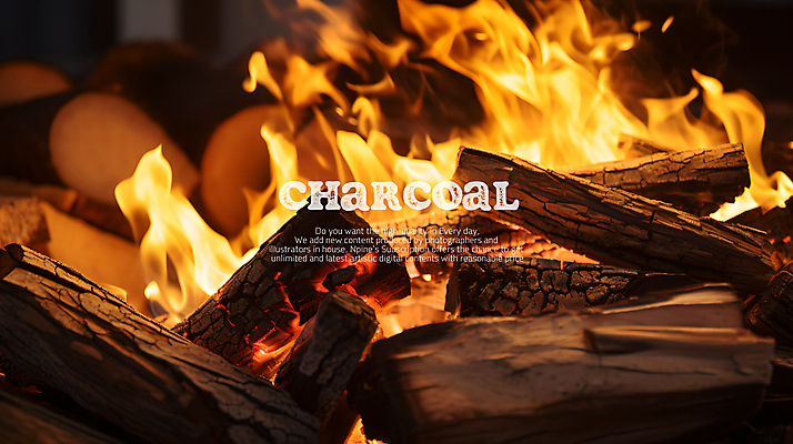 PSD 편집이미지 백그라운드 불꽃 사람없음 갈색 연기 장작 모닥불 숯 불씨 이미지편집 컬러 불 파일형식