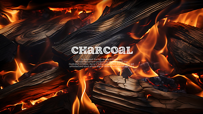 PSD 편집이미지 백그라운드 불꽃 사람없음 갈색 장작 모닥불 숯 불씨 이미지편집 컬러 불 파일형식