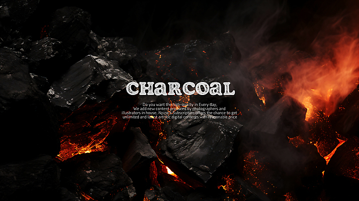 PSD 편집이미지 백그라운드 불꽃 사람없음 검은색 연기 숯 불씨 이미지편집 컬러 불 파일형식