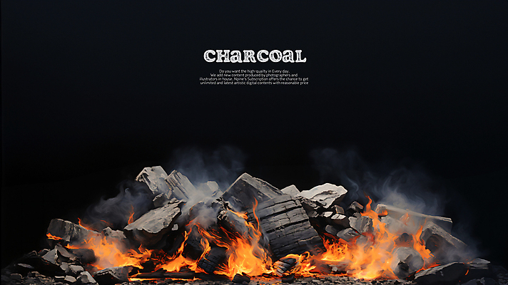 PSD 편집이미지 불꽃 사람없음 검은색 연기 숯 불씨 카피스페이스 이미지편집 컬러 불 공백 파일형식