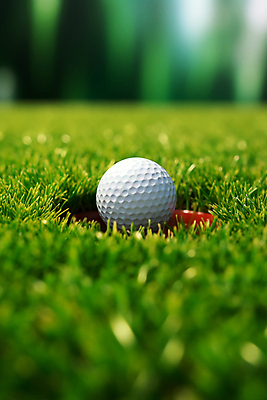 JPG 편집이미지 골프 골프장 골프공 잔디 사람없음 초록색 구멍 디지털합성 편집실사 AI포토 AI콘텐츠 식물 컬러 공 스포츠시설 골프용품 구기 CG 파일형식