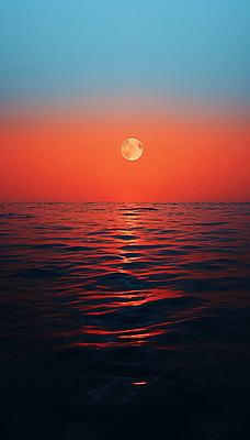 JPG 편집이미지 바다 자연 하늘 아침 풍경 사람없음 햇빛 태양 일출 새벽 디지털합성 수평선 윤슬 편집실사 AI포토 AI콘텐츠 주간 자연요소 물결 노을 CG 생태계 파일형식