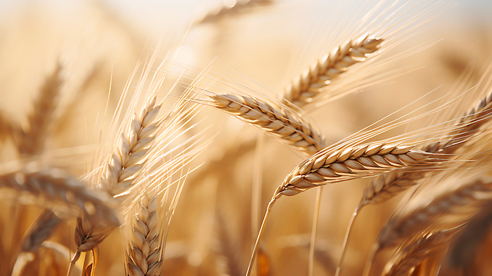 JPG 편집이미지 백그라운드 사람없음 농경지 추수 가을 밀 이삭 밀밭 베이지색 블러효과 편집실사 AI포토 AI콘텐츠 계절 컬러 밭 농업 곡류 농장 CG 블러 파일형식 효과