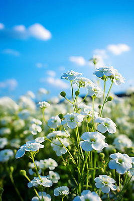 JPG 구름 편집이미지 자연 풍경 사람없음 야외 초록색 메밀꽃 메밀밭 편집실사 AI포토 AI콘텐츠 자연요소 꽃 컬러 밭 CG 생태계 파일형식