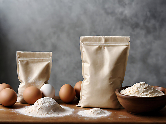 JPG 편집이미지 그릇 식재료 봉투 사람없음 계란 디지털합성 밀가루 편집소스 편집실사 AI포토 AI콘텐츠 식기 알 가루 CG 파일형식