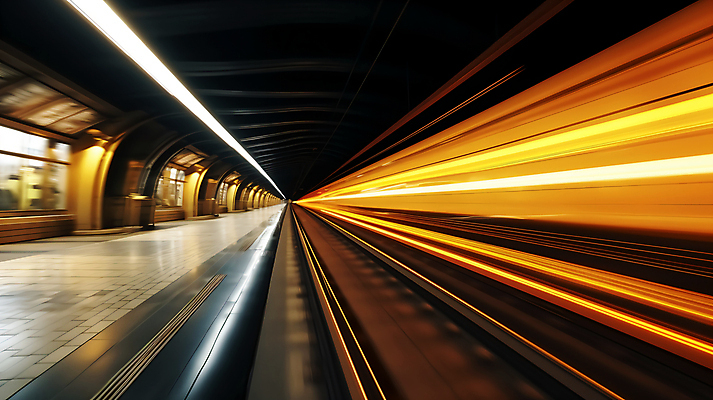 JPG 편집이미지 백그라운드 사람없음 그래픽 빛 노란색 기차 속도 전철역 잔상 이미지편집 편집실사 AI컴퓨터그래픽 AI콘텐츠 육상교통 컬러 대중교통 역 CG 파일형식
