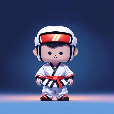 JPG 전신 무료이미지 편집이미지 남자 어린이 인물캐릭터 스포츠 한명 소년 3D 귀여움 태권도 스포츠캐릭터 태권도복 태권도선수 소년한명만 편집3D AI컴퓨터그래픽 AI콘텐츠 캐릭터 1 컨셉 운동선수 도복 사람 격투기 디지털합성 남자한명만 소년만 파일형식