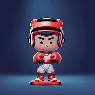 JPG 전신 편집이미지 남자 어린이 인물캐릭터 스포츠 한명 소년 3D 귀여움 권투 권투글러브 권투선수 헬멧 스포츠캐릭터 소년한명만 편집3D AI컴퓨터그래픽 AI콘텐츠 캐릭터 1 컨셉 운동선수 사람 격투기 글러브 보호장비 디지털합성 남자한명만 소년만 파일형식