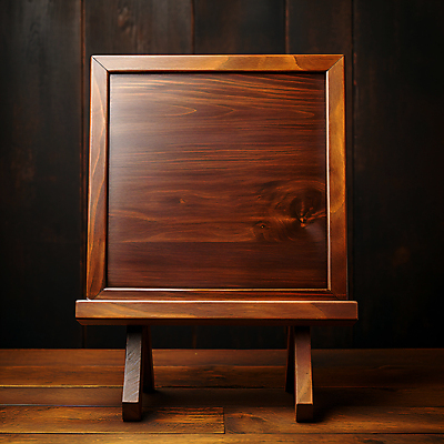 JPG 편집이미지 간판 프레임 알림판 사람없음 목재 편집실사 AI포토 AI콘텐츠 나무 재료 CG 파일형식