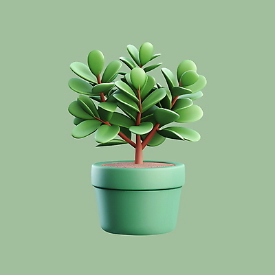 PSD 아이콘 잎 사람없음 3D아이콘 3D 원예 다육식물 식물 취미 디지털합성 파일형식