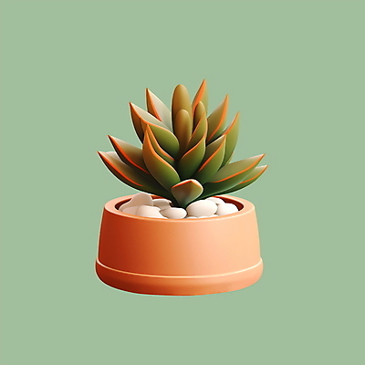 PSD 아이콘 사람없음 3D아이콘 3D 원예 다육식물 식물 취미 디지털합성 파일형식