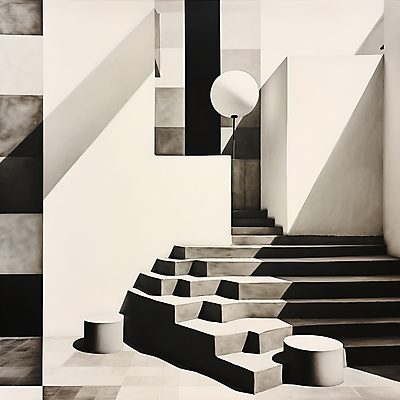 JPG 편집이미지 디자인 출입구 그림자 사람없음 계단 검은색 공간 빈티지 원형 디지털합성 질감 그런지 아이보리 편집실사 도형 컬러 컨셉 CG 파일형식