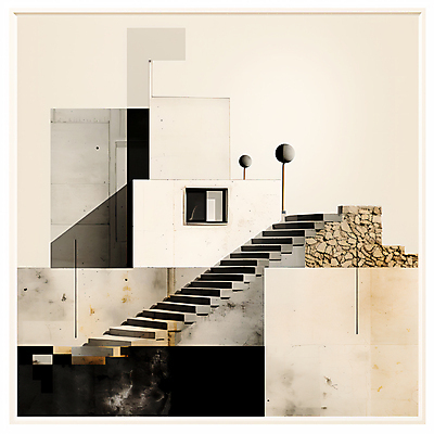 JPG 편집이미지 디자인 창문 출입구 사람없음 계단 검은색 공간 빈티지 원형 디지털합성 질감 그런지 아이보리 편집실사 도형 컬러 컨셉 CG 파일형식