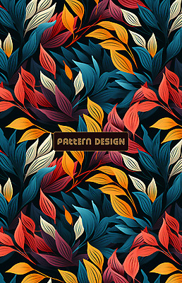 PSD 편집이미지 잎 패턴 나뭇잎 사람없음 컬러풀 패턴백그라운드 이미지편집 식물 컬러 백그라운드 무늬 파일형식