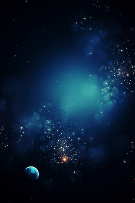 JPG 편집이미지 백그라운드 밤하늘 사람없음 파란색 반짝임 우주 행성 남색 디지털합성 별빛 성운 성단 편집실사 AI컴퓨터그래픽 AI콘텐츠 별 컬러 모션 하늘 빛 야간 CG 파일형식