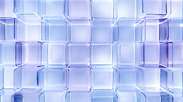 JPG 편집이미지 백그라운드 추상 사람없음 사각형 보라색 투명 가득함 큐브 편집실사 AI컴퓨터그래픽 AI콘텐츠 도형 컬러 무늬 CG 파일형식