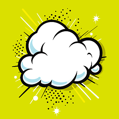 구름 말풍선 일러스트 프레임 사람없음 연두색 만화 팝아트 카툰스타일 카피스페이스 국내일러스트 AI파일 자연요소 초록색 공백 그림 파일형식 벡터