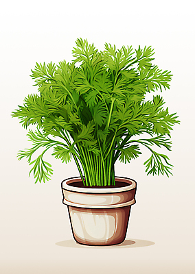 PSD 화분 일러스트 사람없음 초록색 허브 오브젝트 원예 딜 국내일러스트 식물 컬러 취미 파일형식