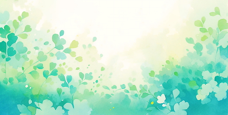 JPG 잎 일러스트 붓터치 추상 수채화 사람없음 초록색 풀 번짐 감성 카피스페이스 국내일러스트 AI일러스트 AI콘텐츠 식물 컬러 컨셉 무늬 공백 파일형식 효과