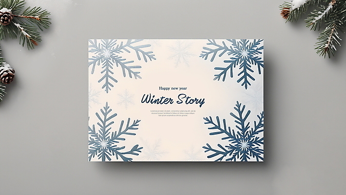 PSD 편집이미지 백그라운드 겨울 프레임 눈꽃 사람없음 사각형 눈 눈송이 디지털합성 솔방울 솔잎 편집소스 이미지편집 자연요소 도형 계절 잎 날씨 눈_날씨 파일형식