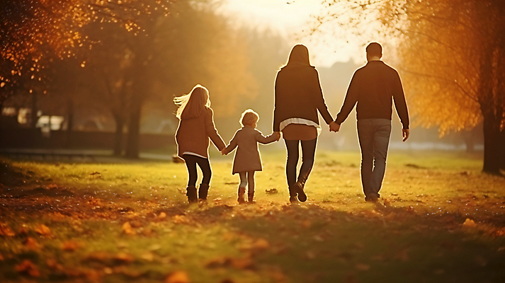 JPG 전신 편집이미지 공원 여자 남자 어린이 단풍 가족 풍경 소녀 여러명 성인 빛 걷기 손잡기 산책 가을 편집실사 AI포토 AI콘텐츠 계절 공공시설 다수 잎 관계 모션 휴식 사람 CG 파일형식