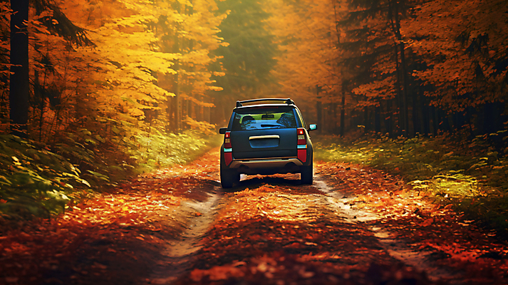 JPG 편집이미지 공원 길 단풍 자동차 단풍나무 풍경 사람없음 운전 가을 숲속 편집실사 AI포토 AI콘텐츠 나무 계절 공공시설 육상교통 잎 모션 숲 CG 파일형식