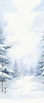 JPG 나무 구름 백그라운드 겨울 일러스트 자연 하늘 풍경 사람없음 설원 흰색 눈 눈내림 국내일러스트 AI일러스트 AI콘텐츠 자연요소 식물 계절 컬러 날씨 눈_날씨 생태계 파일형식