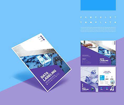 템플릿 손 ZIP 팜플렛 신체부위 노트북 보라색 자료 타이핑 회로판 로봇 클라우드서비스 인디자인 빅데이터 AI_인공지능 IDML PDF 이미지템플릿 컬러 사람 전자제품 서비스 파일형식 4차산업