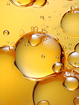 JPG 편집이미지 백그라운드 사람없음 노란색 물방울 투명 디지털합성 공기방울 물거품 편집실사 AI컴퓨터그래픽 AI콘텐츠 컬러 거품 CG 파일형식