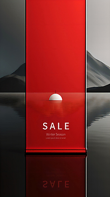 PSD 편집이미지 배너 백그라운드 사람없음 빨간색 쇼핑 세일 디지털합성 심플 미니멀 이미지편집 컬러 파일형식