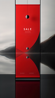 PSD 편집이미지 배너 백그라운드 사람없음 빨간색 쇼핑 세일 원형 디지털합성 심플 미니멀 이미지편집 도형 컬러 파일형식