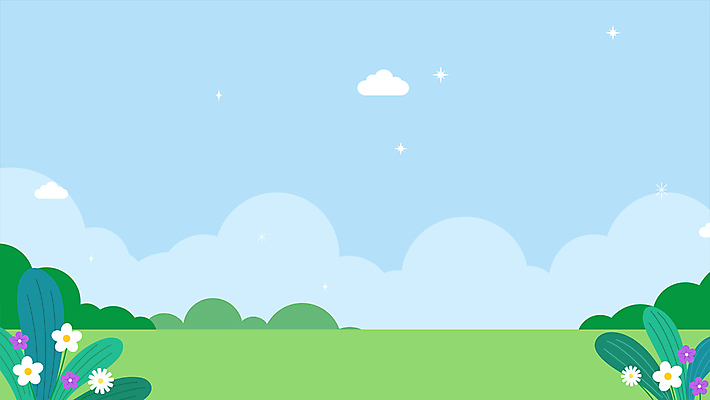 구름 꽃 백그라운드 하늘 풍경 잔디 초원 사람없음 풀 모션그래픽 MP4 MOV 자연요소 식물 동영상 파일형식