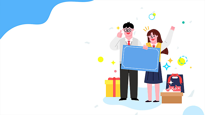 전신 학생 여자 남자 교복 하늘색 신발 청소년 선물 서기 들기 이벤트 두명 선물상자 쇼핑 손들기 세일 팻말 할인쿠폰 십대만 수능할인 모션그래픽 MP4 MOV 옷 모션 프레임 사람 파란색 상자 수능 쿠폰 동영상 파일형식