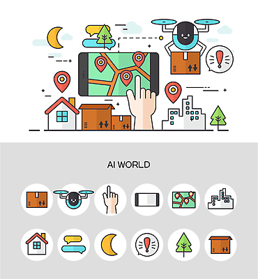 나무 말풍선 지도 일러스트 주택 들기 빌딩 사람없음 건물 스마트폰 세트 상자 터치 과학기술 달 느낌표 초승달 로봇 배송 위치 손모양 택배상자 드론 AI_인공지능 국내일러스트 AI파일 자연요소 모양 식물 건축물 기호 모션 기술 핸드폰 스마트기기 택배 파일형식 벡터 손_신체부위
