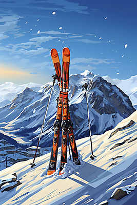 JPG 편집이미지 겨울 자연 스키 겨울스포츠 산 풍경 사람없음 레포츠 눈덮임 편집실사 AI포토 AI콘텐츠 계절 스포츠 컨셉 레저 CG 생태계 파일형식