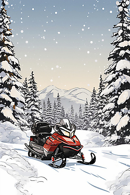 JPG 편집이미지 겨울 자연 겨울스포츠 산 풍경 사람없음 레포츠 눈 스노모빌 눈덮임 편집실사 AI일러스트 AI콘텐츠 자연요소 계절 스포츠 컨셉 레저 날씨 CG 생태계 파일형식