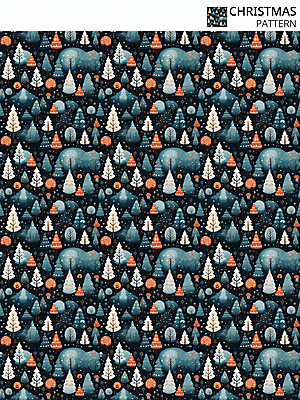 PSD 나무 편집이미지 크리스마스 겨울 패턴 사람없음 패턴백그라운드 디지털합성 청록색 이미지편집 식물 계절 기념일 컬러 백그라운드 무늬 파일형식