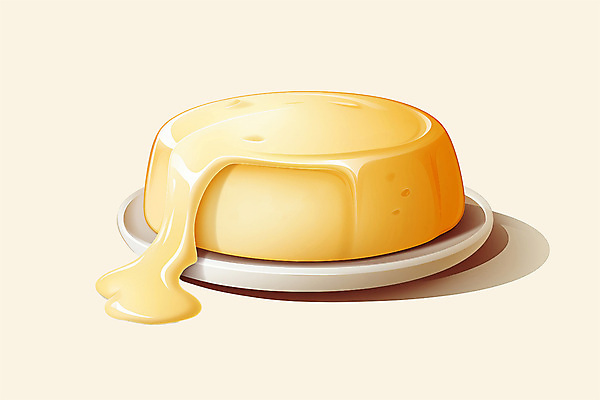 PSD 접시 음식 일러스트 치즈 유제품 사람없음 노란색 흐름 국내일러스트 식기 컬러 컨셉 파일형식