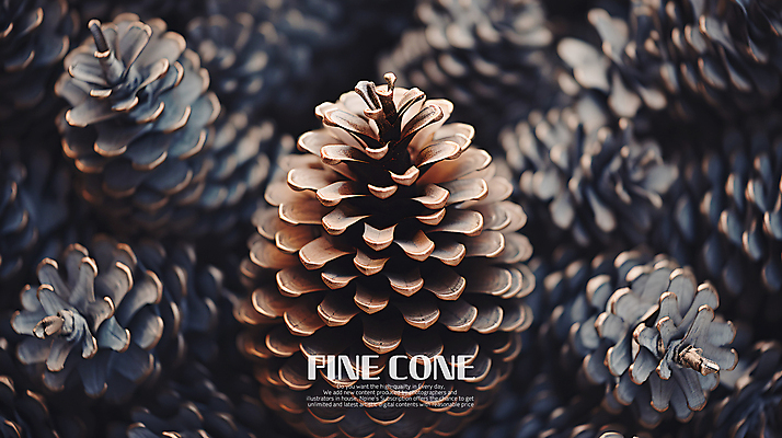 PSD 편집이미지 백그라운드 사람없음 갈색 가득함 솔방울 이미지편집 컬러 파일형식