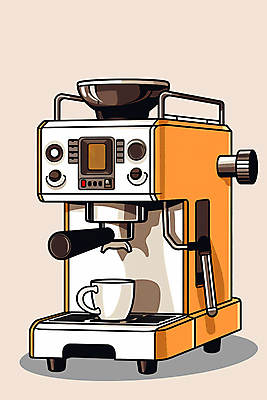 클립아트 PSD 생활용품 일러스트 사람없음 가전제품 커피잔 커피메이커 오브젝트 에스프레소머신 국내일러스트 커피 잔 커피용품 파일형식