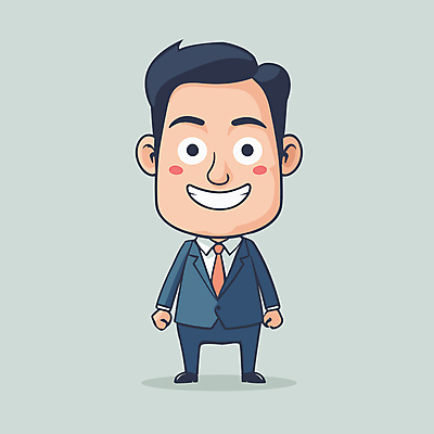 전신 남자 일러스트 한명 서기 미소 정장 성인 비즈니스맨 비즈니스캐릭터 성인남자한명만 일러캐릭터 AI파일 캐릭터 1 옷 비즈니스 모션 표정 사람 직장인 남자한명만 성인남자만 파일형식 벡터