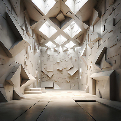 JPG 편집이미지 백그라운드 사람없음 빛 인테리어 사각형 공간 흰색 디지털합성 대리석 기하학 울퉁불퉁 비어있는 편집실사 AI컴퓨터그래픽 AI콘텐츠 도형 디자인 컬러 무늬 재료 CG 파일형식