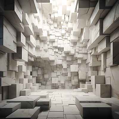 JPG 편집이미지 백그라운드 사람없음 빛 인테리어 사각형 공간 흰색 디지털합성 대리석 기하학 울퉁불퉁 비어있는 편집실사 AI컴퓨터그래픽 AI콘텐츠 도형 디자인 컬러 무늬 재료 CG 파일형식