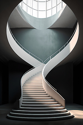 JPG 편집이미지 백그라운드 창문 사람없음 빛 인테리어 계단 공간 디지털합성 상승 비어있는 편집실사 AI포토 AI콘텐츠 디자인 컨셉 CG 파일형식