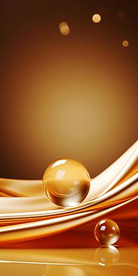 JPG 편집이미지 세로배너 곡선 사람없음 금색 물방울 원형 디지털합성 웨이브 결 카피스페이스 이미지편집 편집실사 AI컴퓨터그래픽 AI콘텐츠 도형 배너 선 컬러 무늬 세로 공백 CG 파일형식