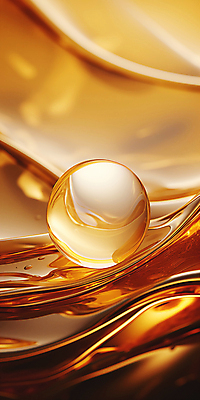 JPG 편집이미지 세로배너 물결 백그라운드 곡선 사람없음 금색 물방울 원형 액체 디지털합성 웨이브 결 이미지편집 편집실사 AI컴퓨터그래픽 AI콘텐츠 도형 배너 선 컬러 무늬 세로 CG 파일형식