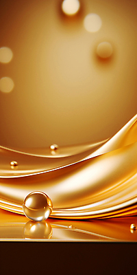 JPG 편집이미지 세로배너 물결 곡선 사람없음 금색 물방울 원형 디지털합성 웨이브 결 카피스페이스 이미지편집 편집실사 AI컴퓨터그래픽 AI콘텐츠 도형 배너 선 컬러 무늬 세로 공백 CG 파일형식