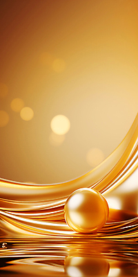 JPG 편집이미지 세로배너 곡선 사람없음 금색 원형 구슬 디지털합성 웨이브 보케 결 빛망울 카피스페이스 이미지편집 편집실사 AI컴퓨터그래픽 AI콘텐츠 도형 배너 선 컬러 무늬 세로 빛 공백 CG 파일형식