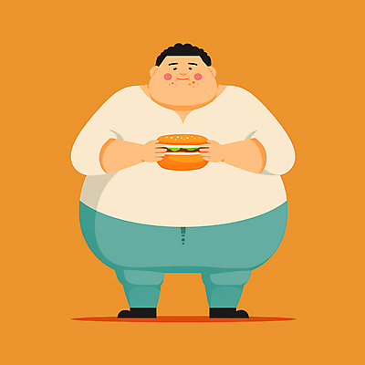 JPG 전신 남자 일러스트 한명 서기 들기 성인 노란색 햄버거 먹기 비만 폭식 과체중 성인남자한명만 국내일러스트 AI일러스트 AI콘텐츠 1 컬러 모션 패스트푸드 사람 몸무게 몸매 남자한명만 성인남자만 파일형식